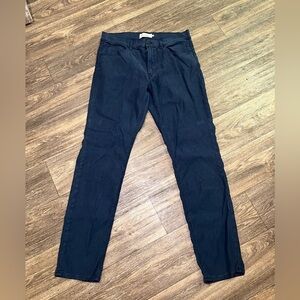 Hudson Blake Slim Straight Twill Pant Night Blue 36
